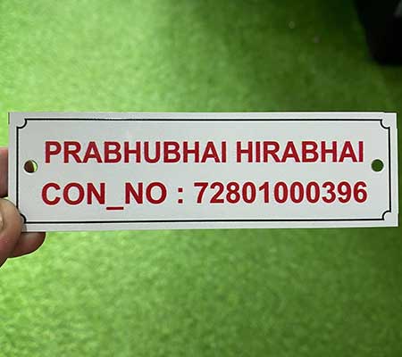 Industrial Nameplate Manufacturers in Pune